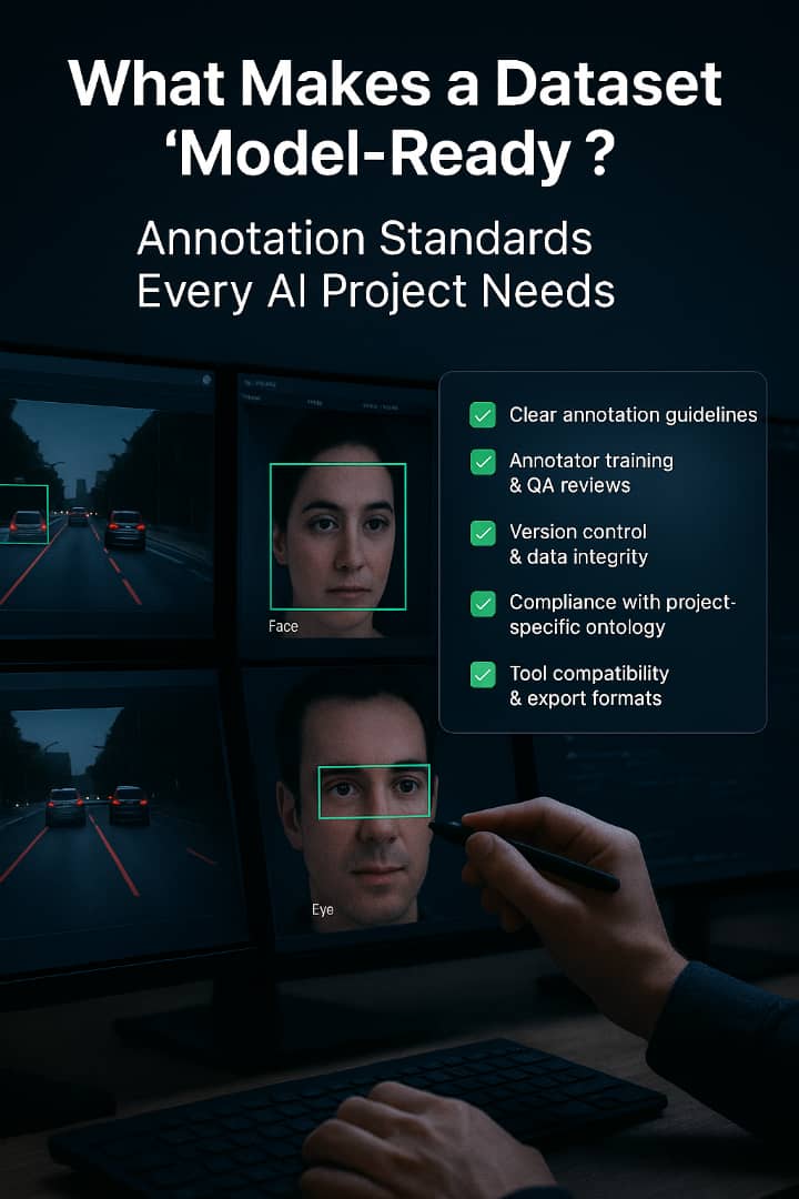 What Makes a Dataset ‘Model-Ready’? Annotation Standards Every AI Project Needs.